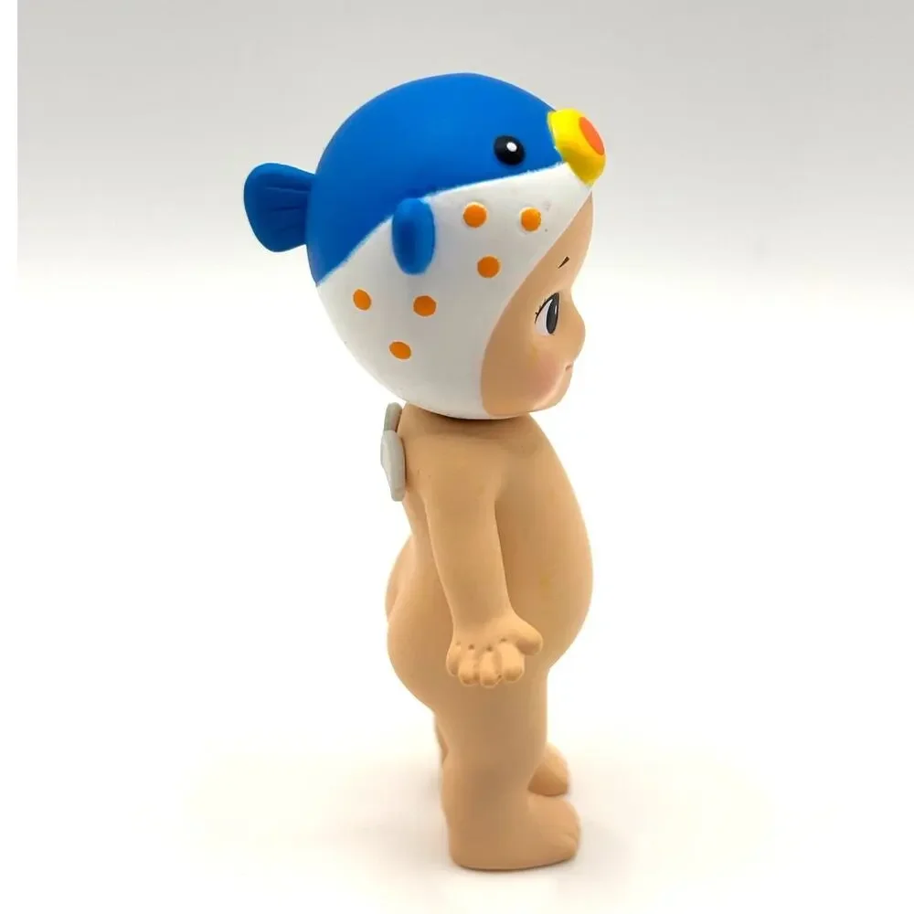 Authentic Sonny Angel Blow Fish Mini Figure, Marine Series